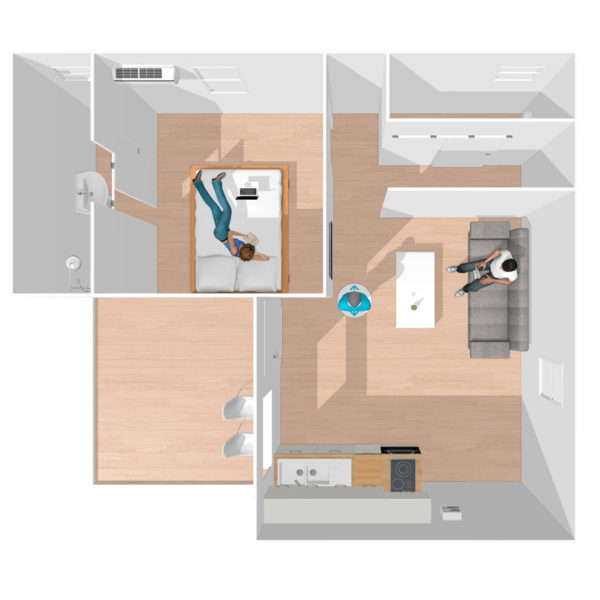 Bungalow F2 Complice de 42m²