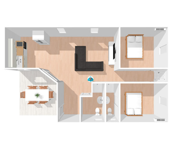 Bungalow Villafix F3 Octavia 84m²